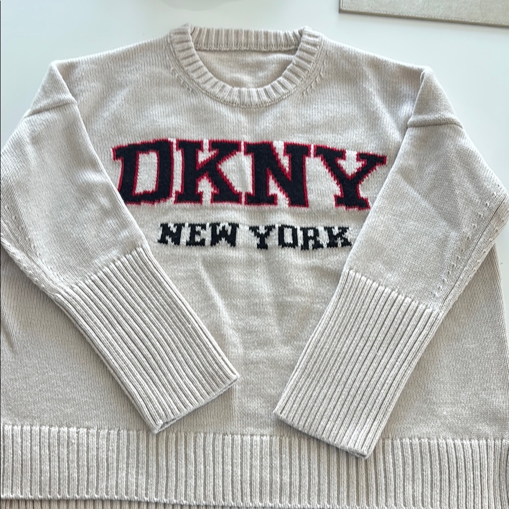 DKNY Women's Cream Sweater